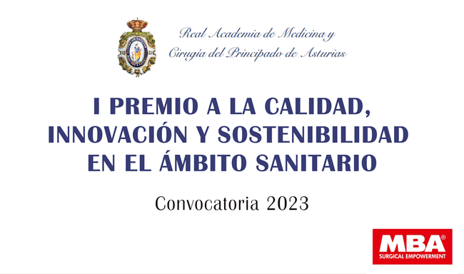 RAMPRA_I Premio a la calidad, innovación y sostenibilidad en el ámbito sanitario