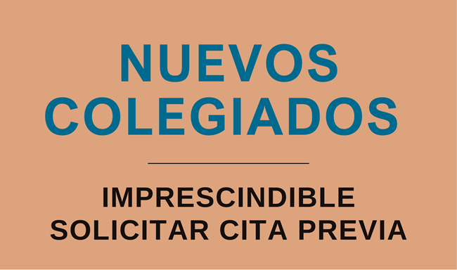 Nuevas colegiaciones 2024 ICOMAST