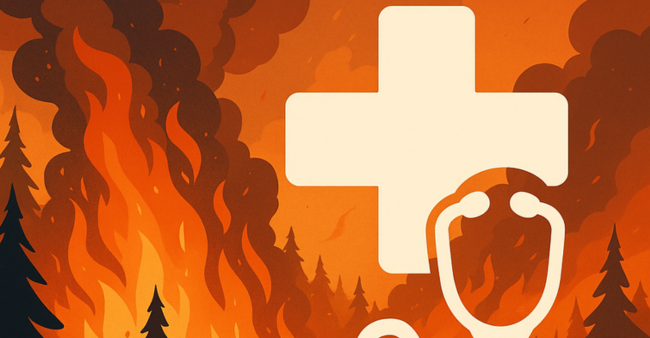 Incendio forestal salud