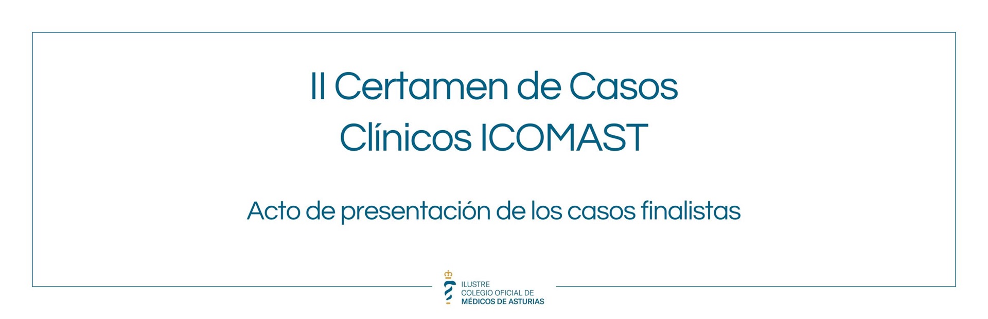 Acto presentación II Certamen Casos Clínicos