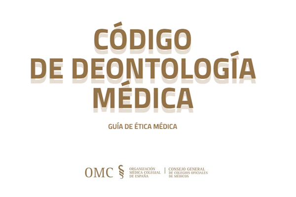 Portada del código deontológico